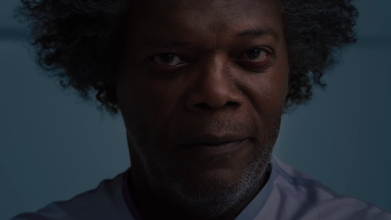 Samuel L. Jackson embraces his inner supervillain in the first teaser for Glass.